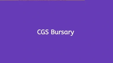 CGS Bursary