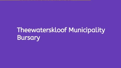 Theewaterskloof Municipality Bursary