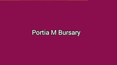 Portia M Bursary