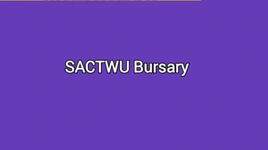 SACTWU Bursary