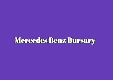 Mercedes Benz Bursary