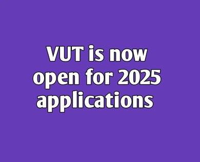 VUT is now open for 2025 applications - Varsity Wise