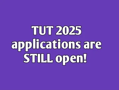 TUT IS STILL OPEN FOR 2025 APPLICATIONS