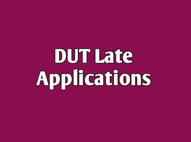 DUT IS OPEN FOR LATE APPLICATIONS