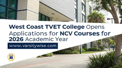 West Coast TVET College Opens Applications for NCV Courses for 2026 Academic Year