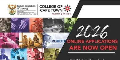 College of Cape Town Officially Opens 2026 Applications