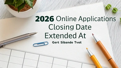 2026 online applications closing date extended at Gert Sibande TVET