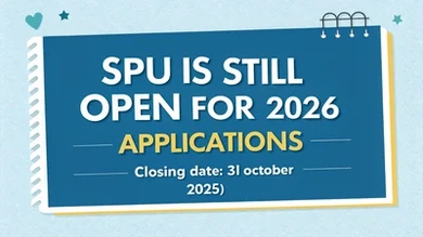 SPU is Still Open for 2026 Applications (Closing Date: 31 October 2025)