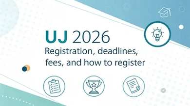UJ 2026 Registration: Deadlines, Fees, and How to register