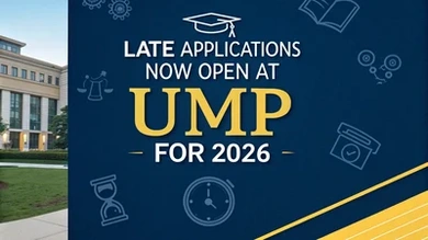 Late Applications Now Open at UMP