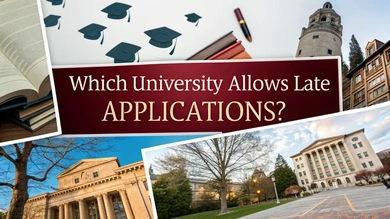 Which University Allows Late Applications?