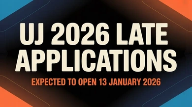 UJ 2026 Late Applications expected to Open 13 January 2026