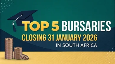 Top 5 Bursaries Closing 31 January 2026 in South Africa