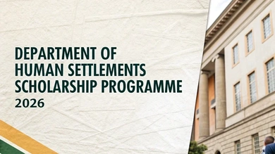 Department of Human Settlements Scholarship Programme 2026