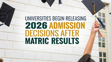 Universities begin releasing 2026 admission decisions after matric results