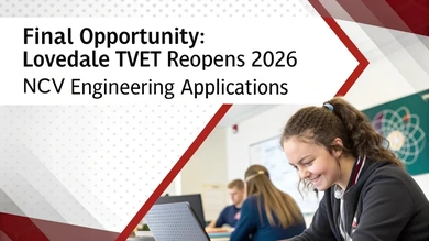 Final Opportunity: Lovedale TVET Reopens 2026 NCV Engineering Applications