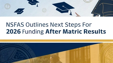 NSFAS outlines next steps for 2026 funding after matric results