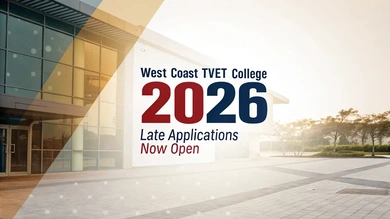 West Coast TVET College 2026 late applications now open