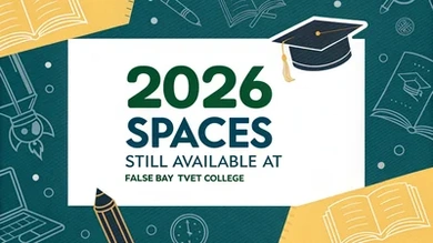2026 spaces still available at False Bay TVET College