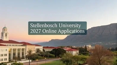 Stellenbosch University 2027 Online Applications