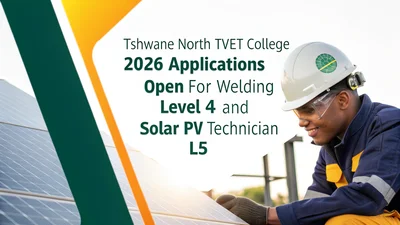 Tshwane North TVET College Opens Applications for Welding Level 4 and Solar Photovoltaic Service Technician L5 (2026 Intake)