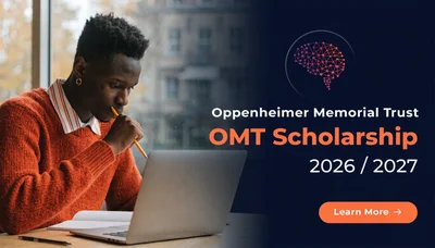 Oppenheimer Memorial Trust (OMT) Scholarship 2026 / 2027