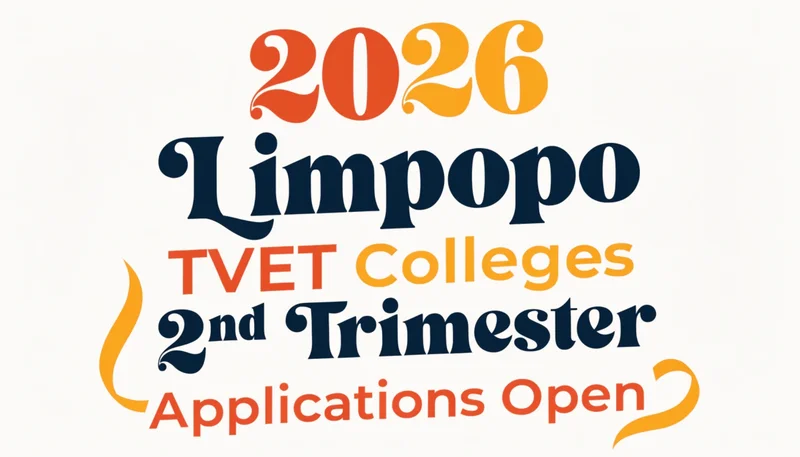 2026 Limpopo TVET Colleges 2nd Trimester Applications Open