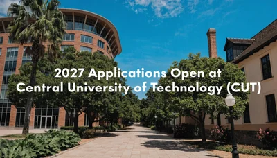 2027 Applications Open at Central University of Technology (CUT)