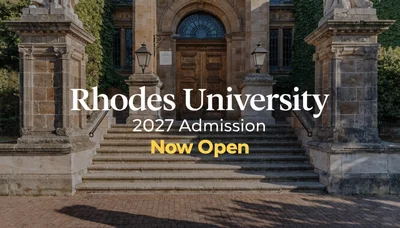 Rhodes University 2027 Admission Now Open